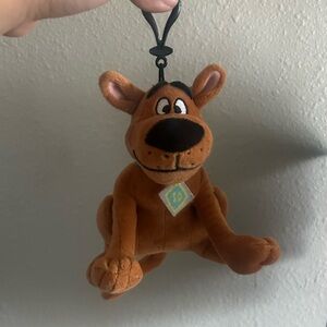 Scooby-Doo Brown Dog Plush Keychain